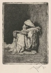 Árabe sentado (Arabe assis)