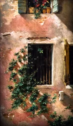 Las ventanas (óleo sobre lienzo)