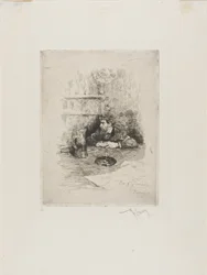 Retrato de Eduardo Zamaçois, pintor español