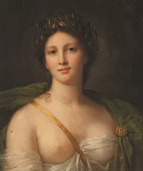 Una musa (óleo sobre lienzo)