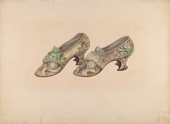 Zapatos de mujer, c. 1939