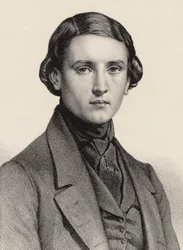 Retrato del organista y compositor Louis James Alfred Lefébure-Wely 1817-1869