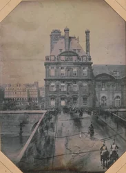 Desfile en el Pont-Royal, 1 de mayo de 1844