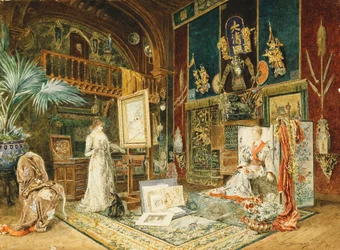 El estudio de Sarah Bernhardt