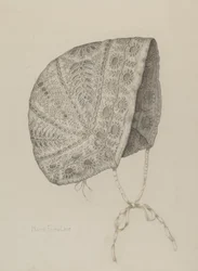 Gorro de bebé, c. 1938