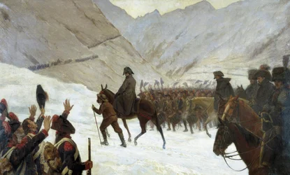 El paso del Gran San Bernardo, 20 de mayo