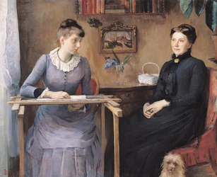 En Casa o Intimidad, 1885