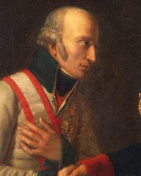 Encuentro entre Napoleón y el archiduque Carlos en Stammersdorf el 17 de diciembre