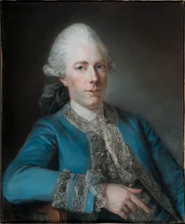 Retrato de Marie-Joseph Peyre} (1730-1785), arquitecto francés