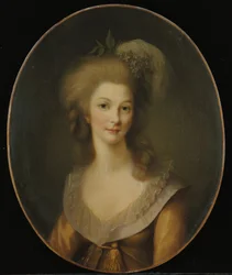 Retrato de Marie-Thérèse-Louise de Savoie-Carignan, princesa de Lamballe, 1779