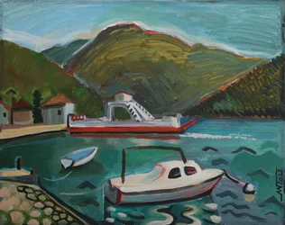 Barcos en Mountain Harbor