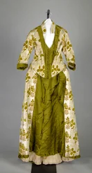 Vestido, americano, 1885