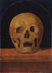 Memento mori. El reverso del tríptico, 1500