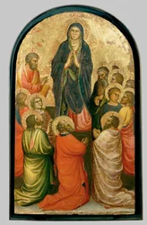 Pentecostés (pintura sobre madera)