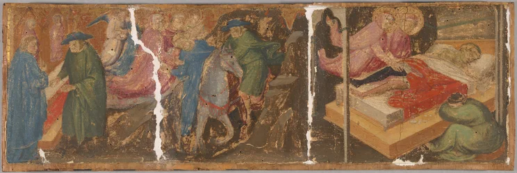 Escenas de la Leyenda de los Santos Cosme y Damián