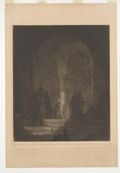 Porche de una mezquita