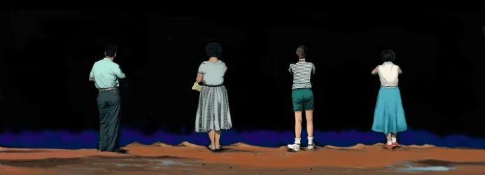 Escena de vidas nocturnas 11, 2016