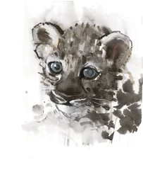 Ojos azules (cachorro de leopardo árabe), 2008