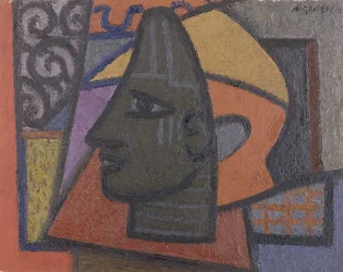 Diseño con cabeza de Benín
