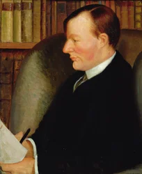 Retrato de Thomas Edmund Harvey (1875-1955)