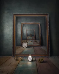 Espejos del tiempo surrealista