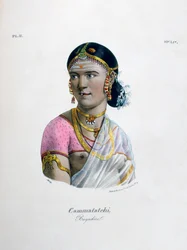 Bailarina bayadera, 1828