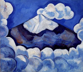 Popocatépetl, mañana animada - México, 1932