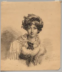 Retrato de la hija del artista