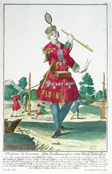 El fabricante de gafas, Augsburgo 1735