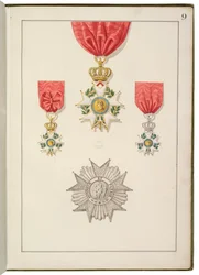 Página de Recueil des ordres français et étrangers