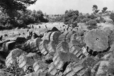 Templo de Júpiter Zeus, Olimpia, Grecia