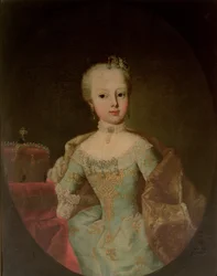Archiduquesa María Josefa Habsburgo-Lorena (1751-67), duodécima hija de la emperatriz María Teresa de Austria (1717-80) y el emperador Francisco I (1708-65)