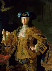 Francisco I (1708-65) Emperador del Sacro Imperio Romano y esposo de la Emperatriz María Teresa de Austria (1717-80)