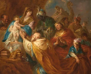 Adoración de los Reyes Magos