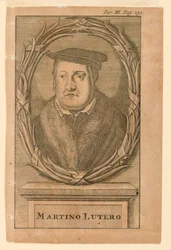 Retrato de Martín Lutero (1483-1546)