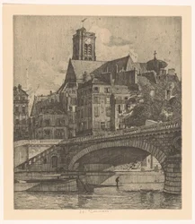 Vista del Saint-Gervais en París
