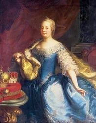 Retrato de la emperatriz María Teresa de Austria