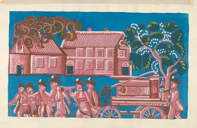 Diseño de caja de sombreros, c. 1937