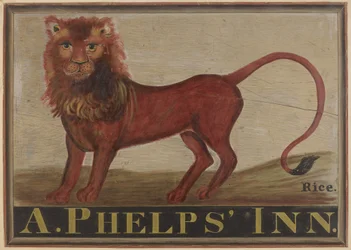 Letrero del Red Lion Inn