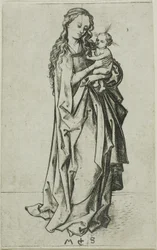 Virgen con el Niño de pie