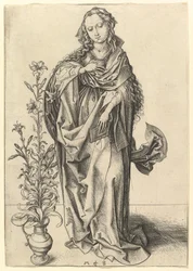La Anunciación: La Virgen, ca. 1435-1491