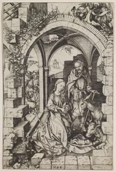 La Natividad, c.1471-73 (grabado)