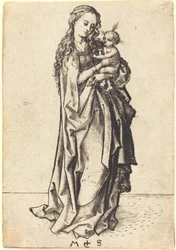 La pequeña Madonna y el niño