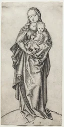 Virgen y Niño con una manzana