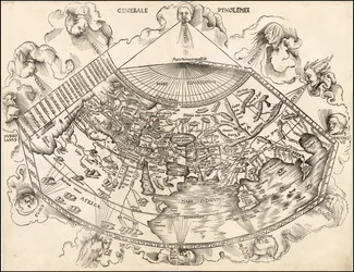 Mapamundi ptolemaico de 1513 por Martin Waldseemüller