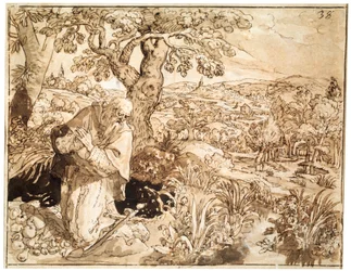 Un ermitaño, 1585-1586