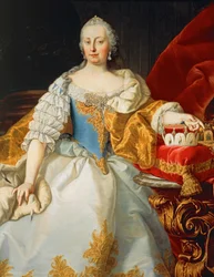 Emperatriz María Teresa de Austria ... (pintura sobre lienzo)
