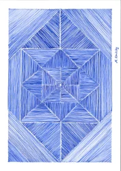 Tinta azul