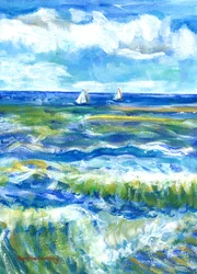 Saintes-Maries-de-la-Mer (Homenaje a Vincent van Gogh)