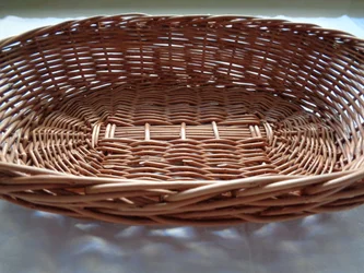 Cesta de mimbre